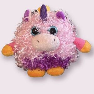 Ganz Whoorah Friends Unicorn Plush (Purple-Pink) Stuffed Plushie Toy